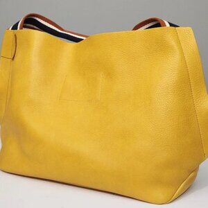 Like New - Shinola the Runwell Shoulder Bag Tote in Mustard